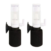 Compact Mini Aquarium Filter 3 in 1 Water Filter Aerator for Fish Tanks Quiet